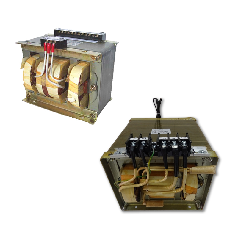 二：共振式變壓器 C.V.T 容量：250VA ~ 5KVA 50HZ或60HZ